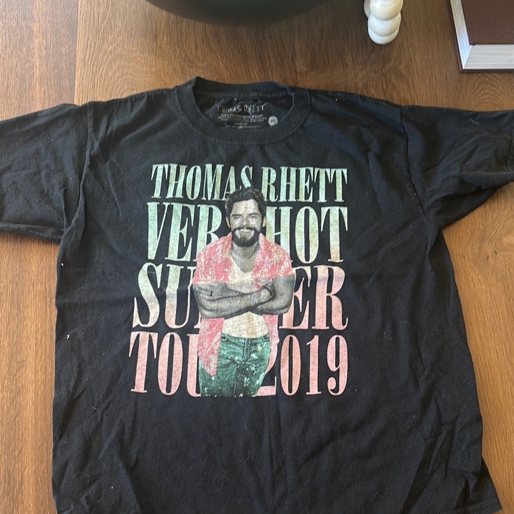 Black Short Sleeve Tees with Graphic Designs
